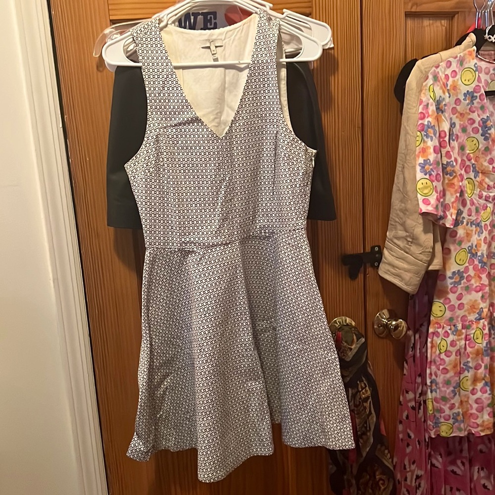 Joie blue and white summer dress